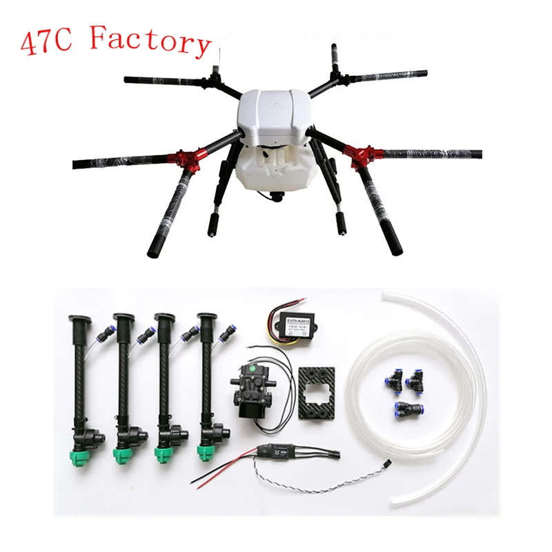 

8aixs 10L10kg Promote Sale Agricultural Drone Frame Pesticide Aircraft Frame Professional Agriculture Sprayer Frame