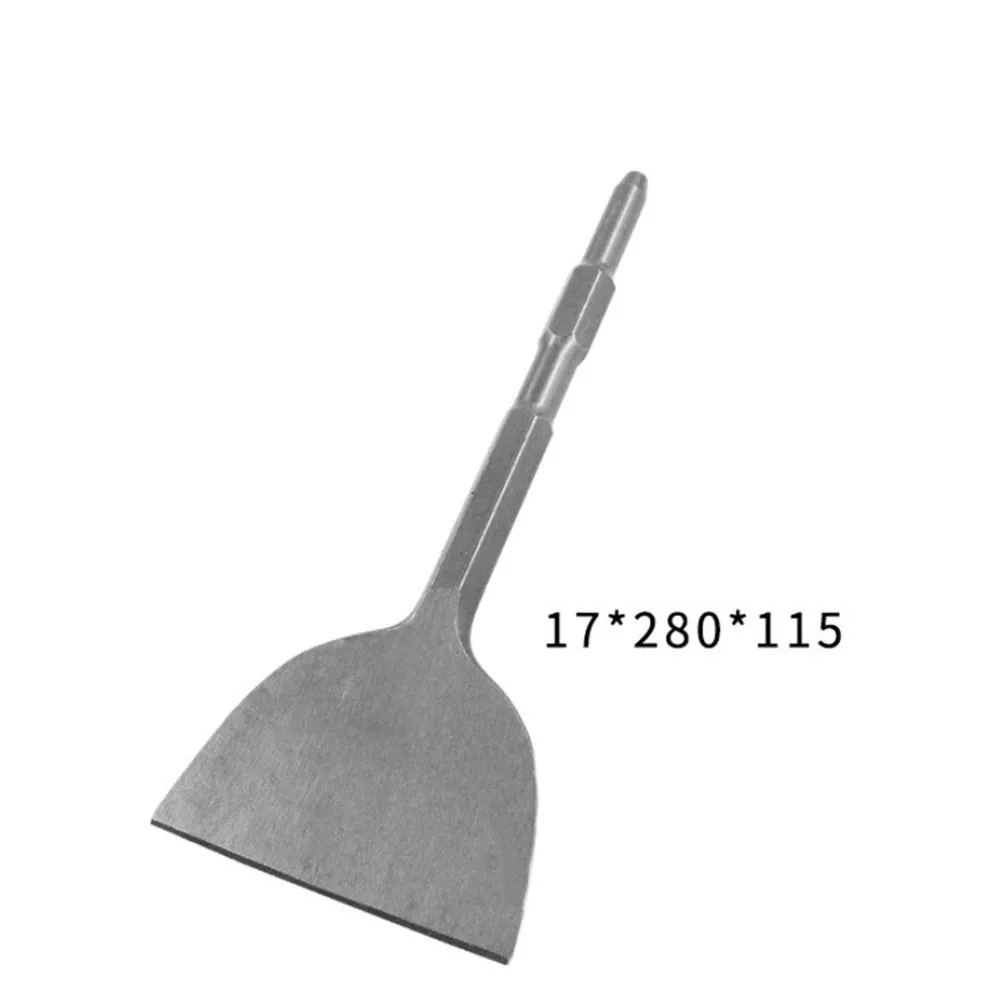 

Flat/V-Type Chisel Alloy Steel Hexagonal Shank Electric Hammer Chisel For Cutting Crushing Cement Wall Stone Copper Wire Removal