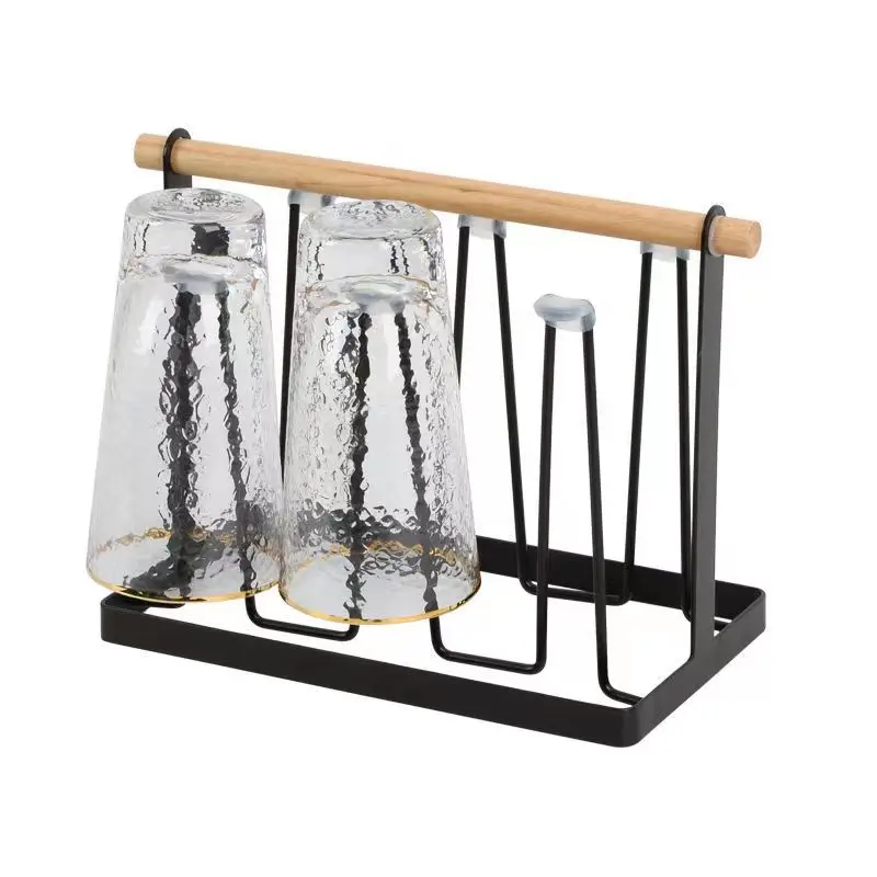 

Держатель-вешалка для стаканов с деревянной ручкой