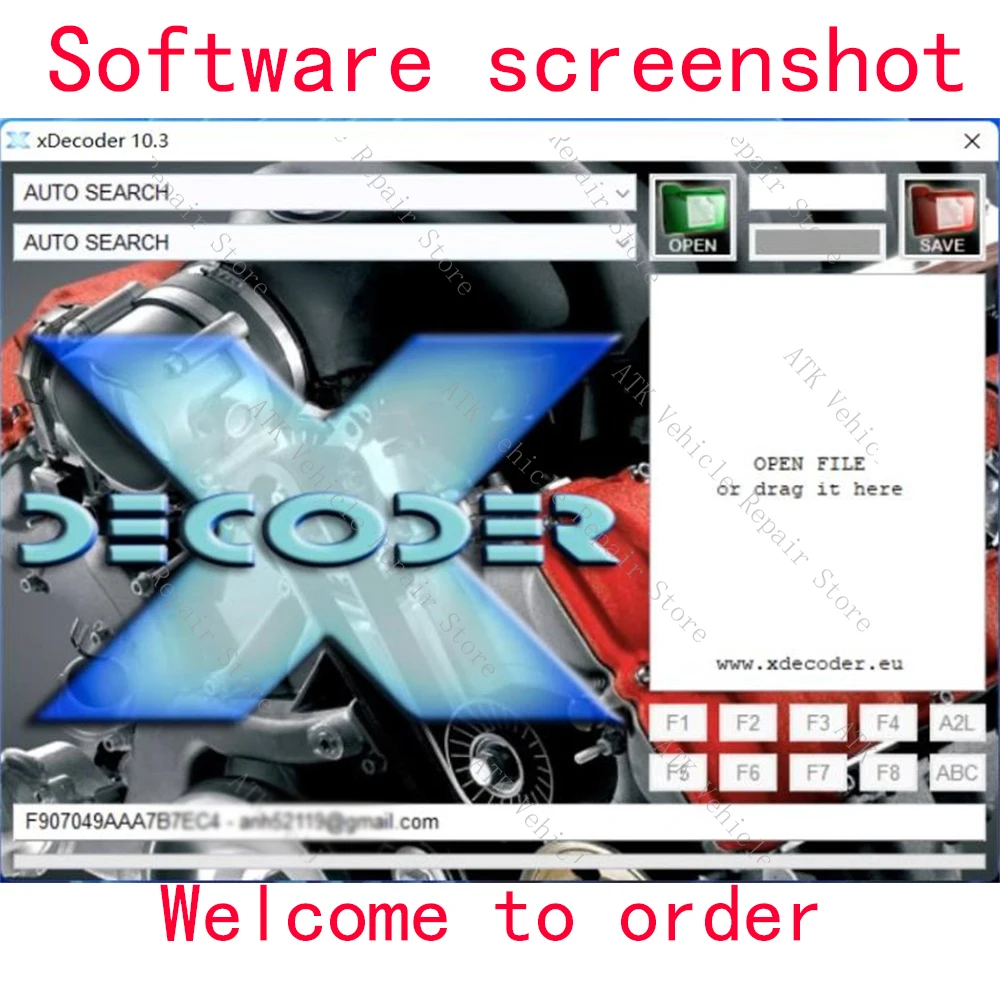 Xdecoder 10 3 с Keygen BOSCH EDC15 EDC16 EDC17 ME7 MED17 DELP DCM3.4 DCM3.5 MD1CS001