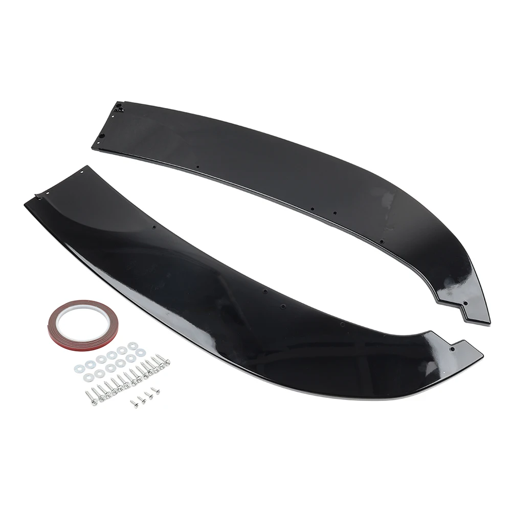 2 шт./компл. автомобильный передний бампер спойлер накладка для губ защитная