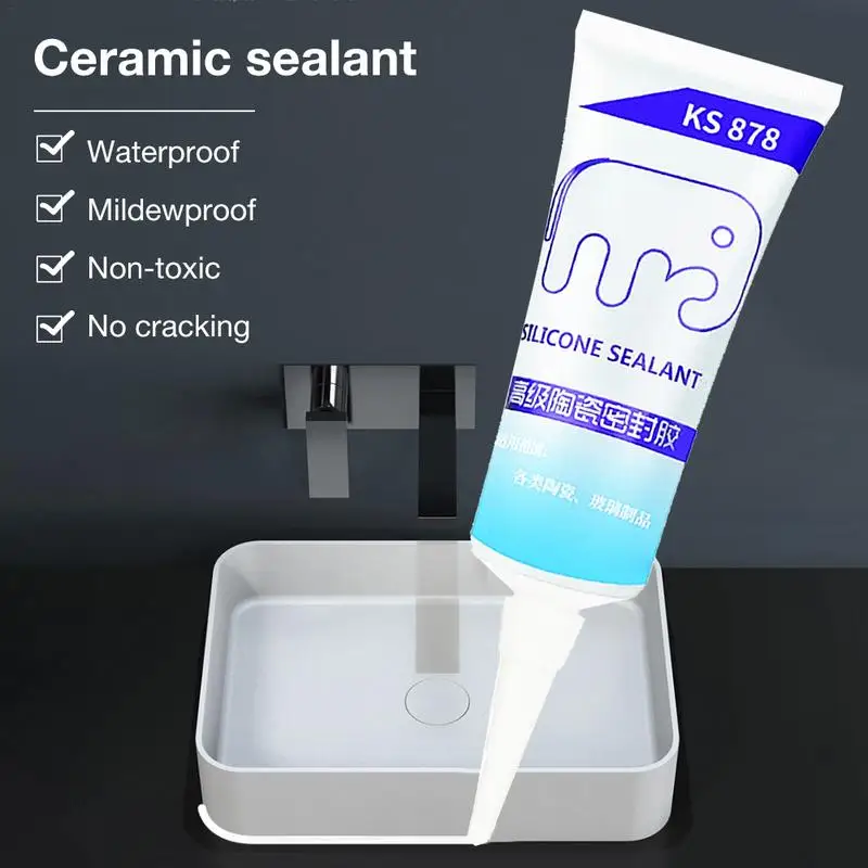 

Waterproof Beauty Seam Sewing Edge Wall Glue Bathroom Sealant Bathroom Home Sealant Paste Glue Shower Barrier Water Stopper