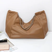 fashion casual ladies handbags shoulder bags fashion exquisite shopping bags pu leather chain tote bags for women 2022