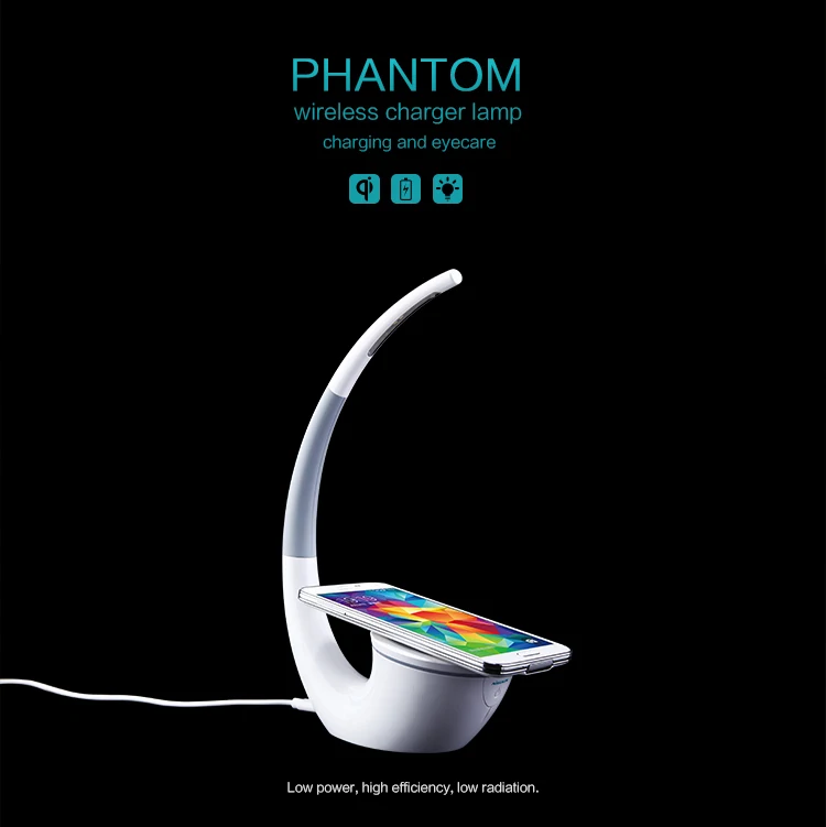 

Nillkin High-technology Wireless Charger Phantom Table Lamp Wireless Life Eyecare Phone Power Charger for xiaomi mi 9 S10 S10E
