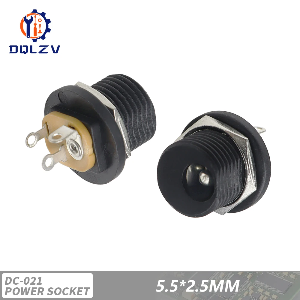

Разъем питания DC-021 DQLZV 5,5*2,1 мм