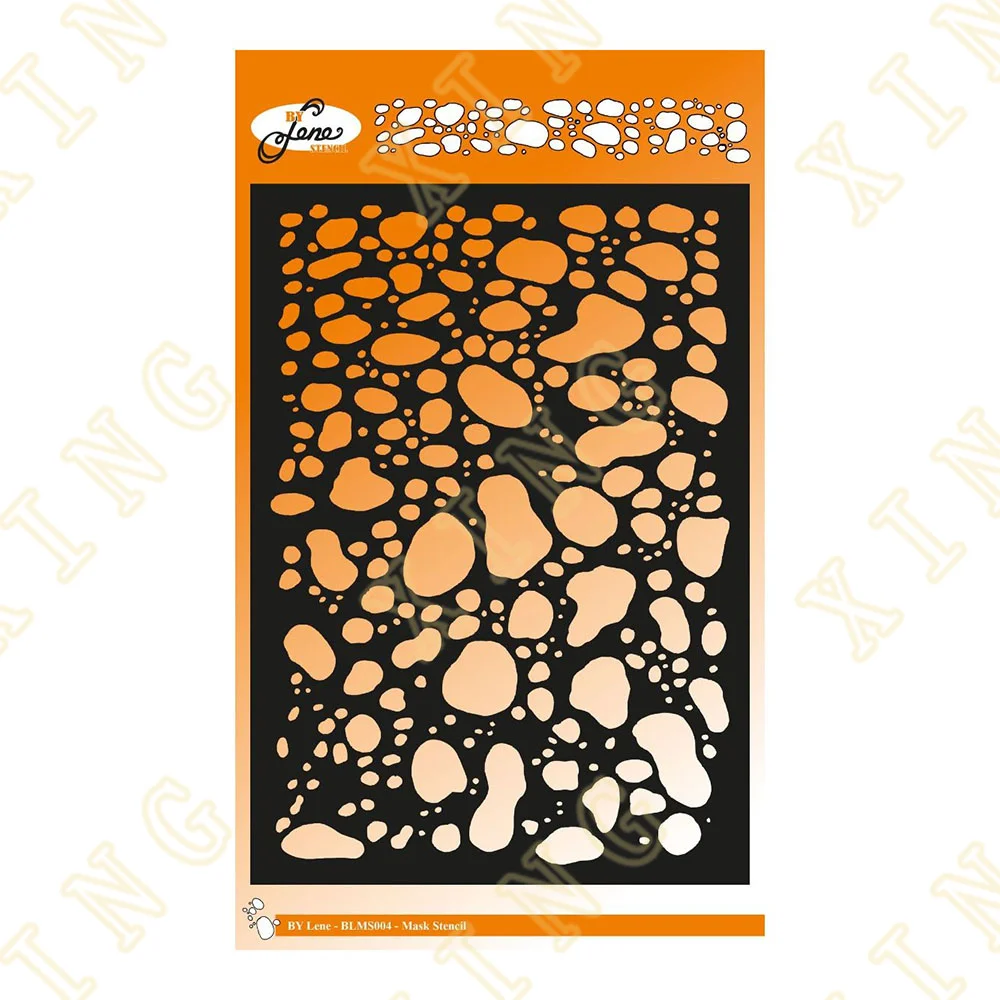 

Stones Diy Layering Stencils Wall Painting Scrapbook Coloring Embossing Album Decorative Paper Card Template 2022 New Arrival