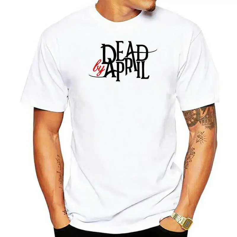

Мужская футболка Dead By April, от S до 3Xl, цвет белый
