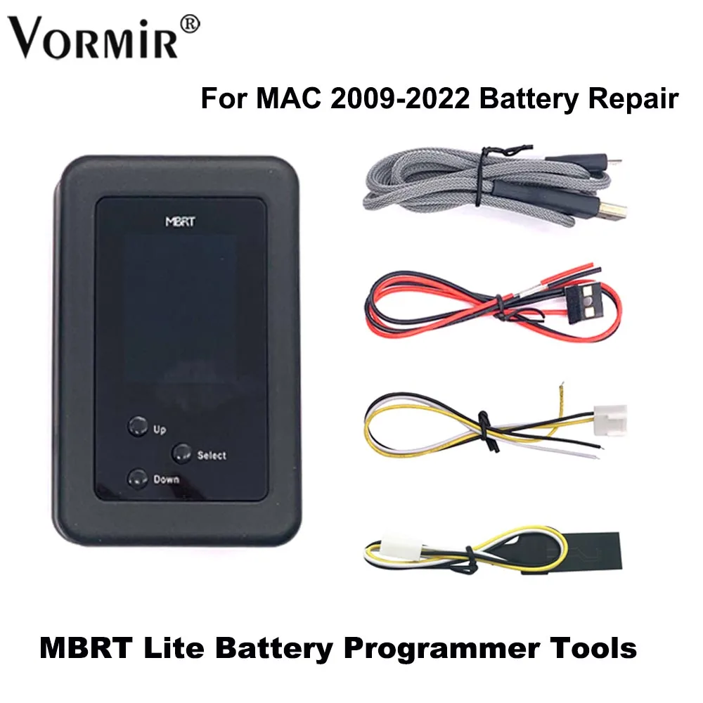 

Бокс для ремонта аккумуляторов MBRT Lite, подходит для моделей MAC MacBook с 2009 по 2022, инструменты для ремонта аккумуляторов