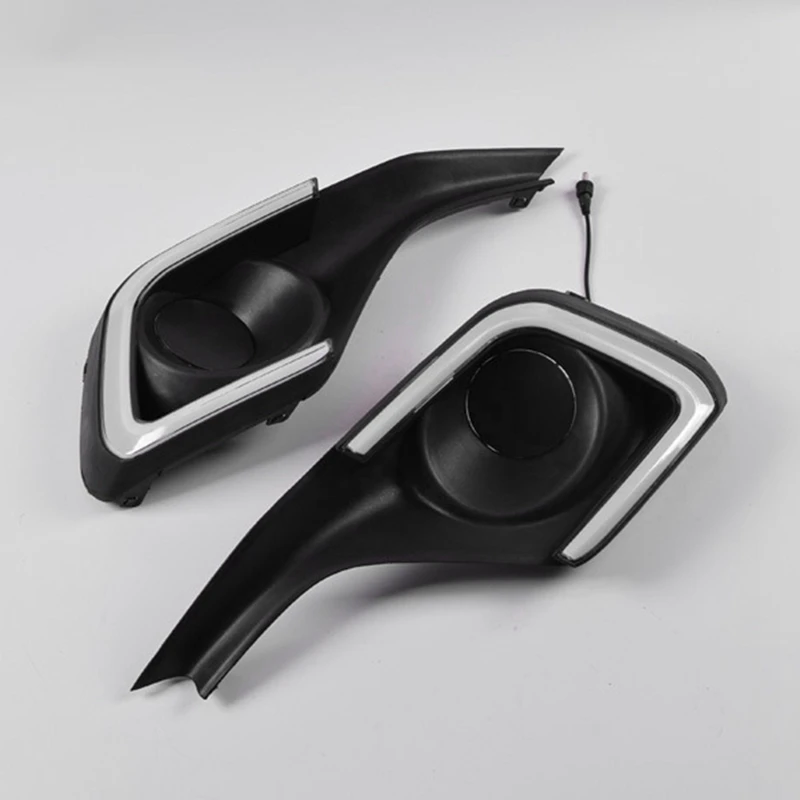 Светодиодный ные светодиодные ходовые огни DRL дневсветильник янтарные и белые