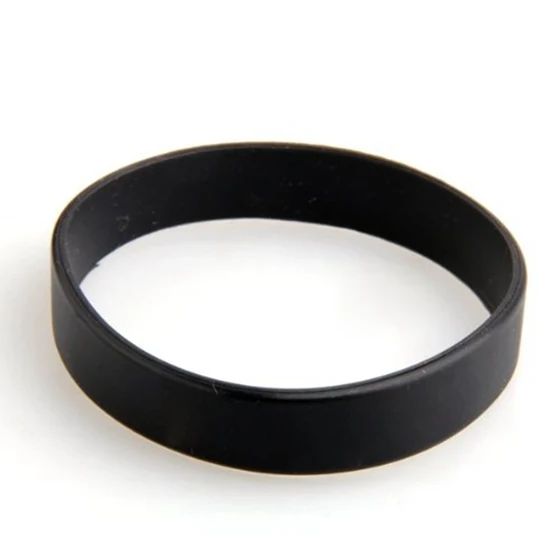 

15 PCS Bracelet Bangle Rubber Black Sport 12 mm Band TOP