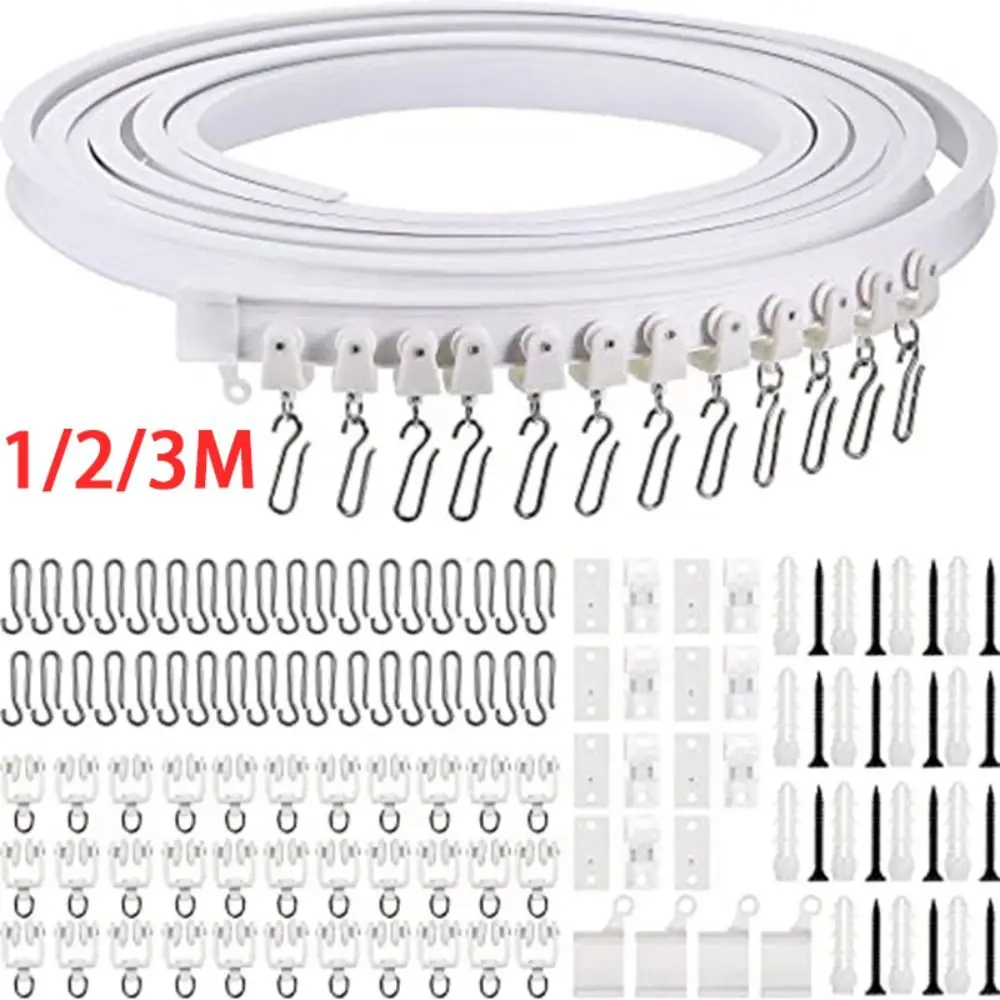 Нано-глушитель для занавесок белый гибкий пластиковый нано-Глушитель в