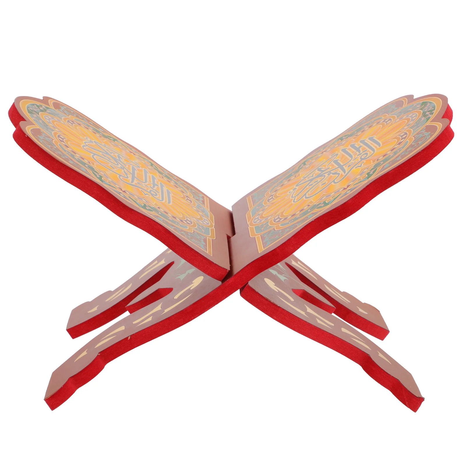 

Creative Wooden Book Stand Wooden Kitchen Menu Stand Folding Storage Rack