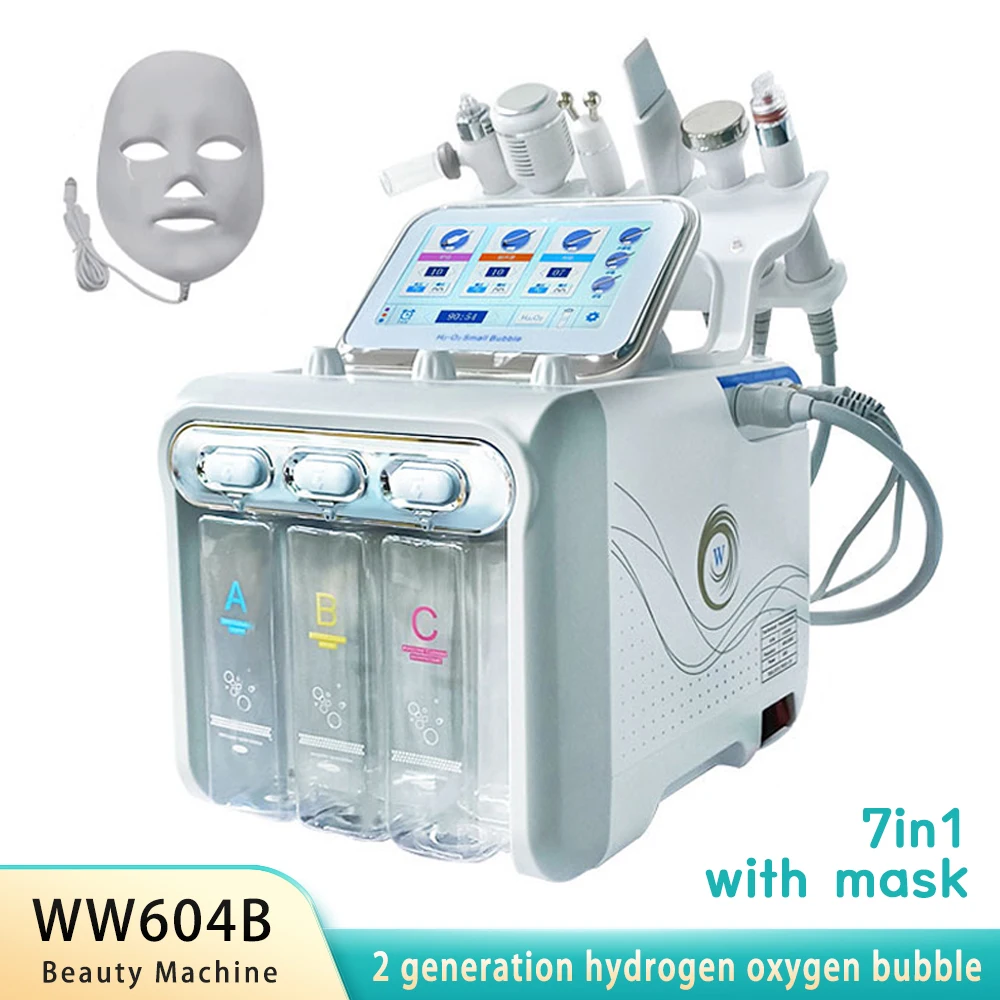 

Second Generation Hydrogen Oxygen Bubble Beauty Machine Professionl Facial Scrub Oxygen Cleansing Lifting Microdermabrasion SPA