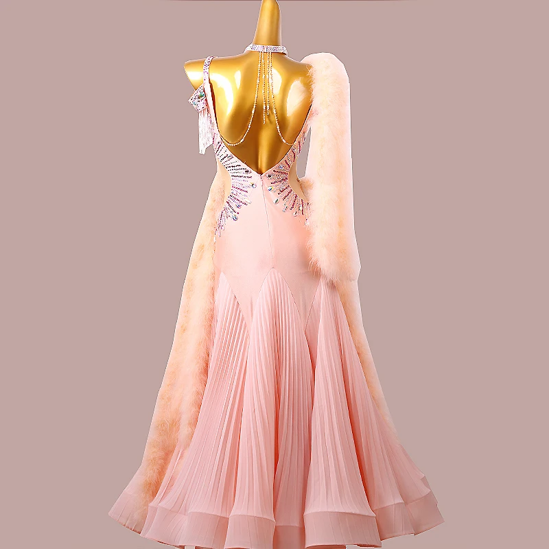 Женские танцевальные костюмы платье для вальса танцевальная одежда