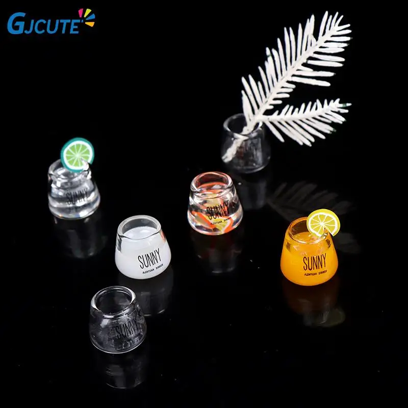 Миниатюрная кружка для кукольного домика лимона напитков модель реквизит