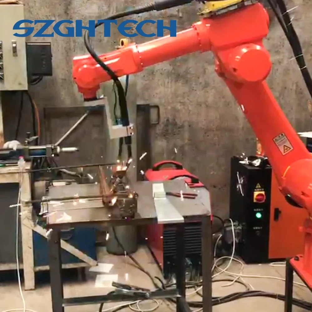 GH горячая Распродажа 6 Dof сварочный промышленный робот Arm Лазерный Polar Axis Robot 2000