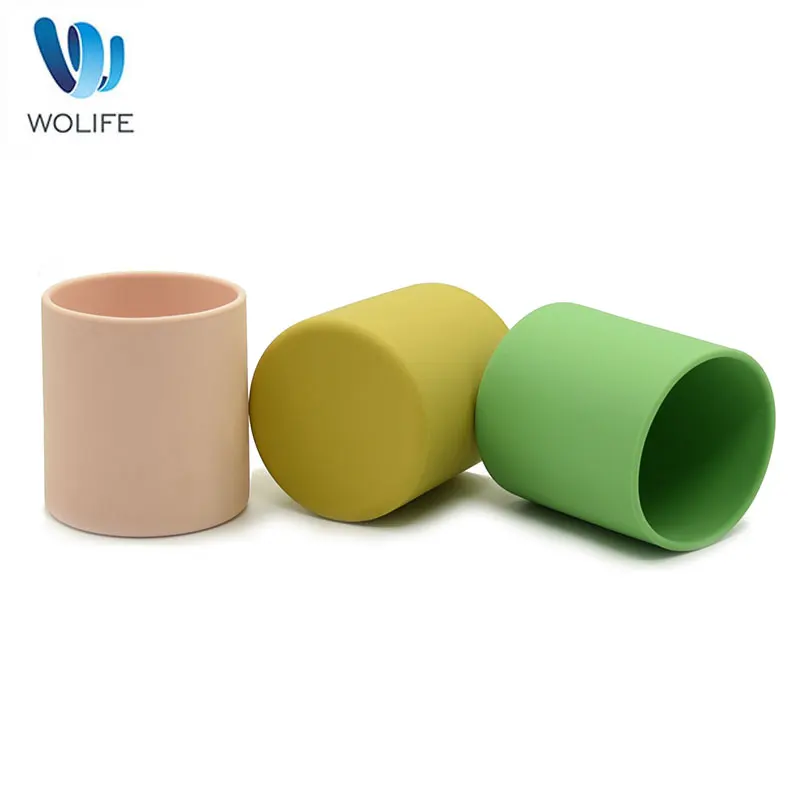 

Baby Silicone Cup Food Grade Baby Learning To Drink Water Cup Children's Feeding Cup BPA Free Leak-proof Snack Drinking Cup