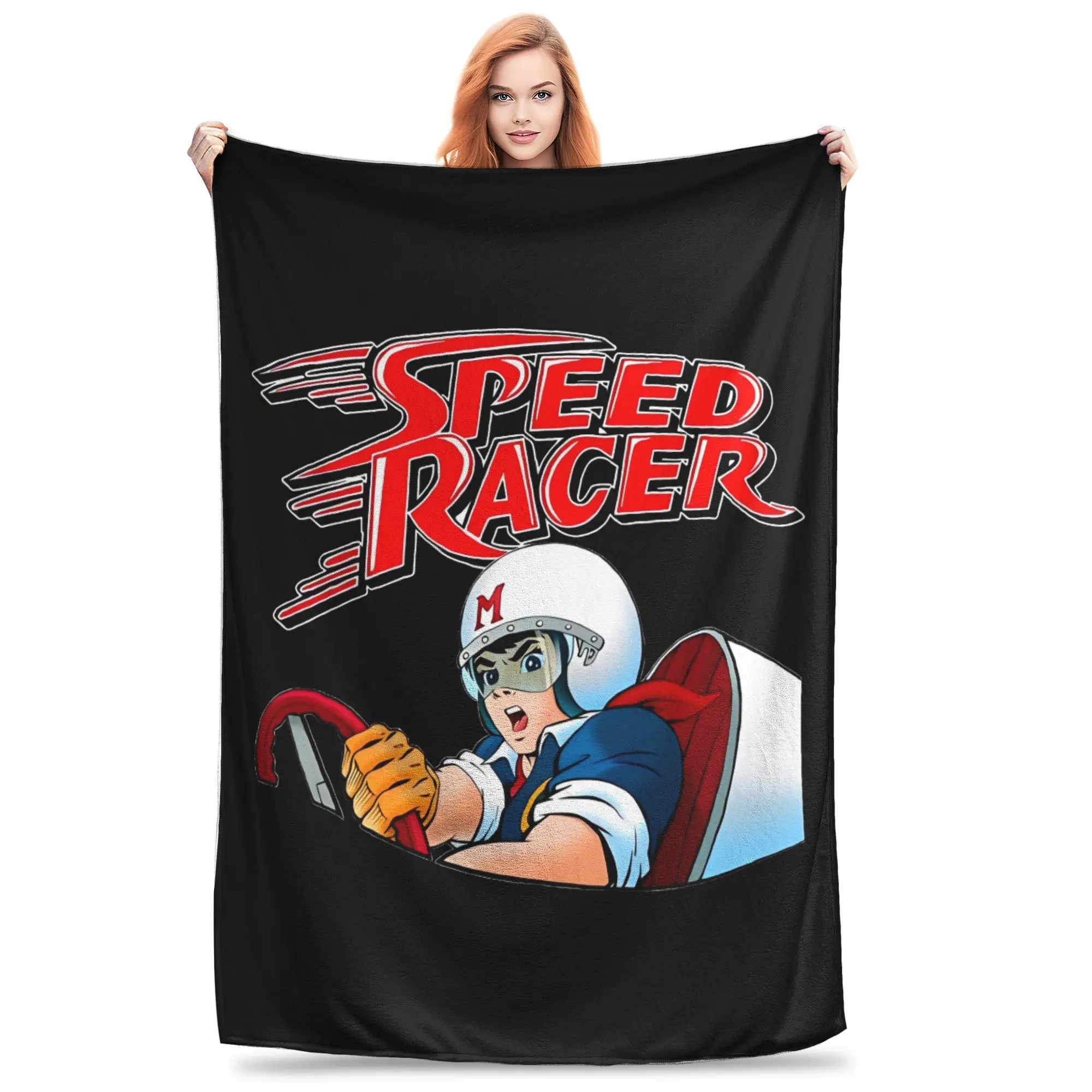 Супермягкое Фланелевое флисовое легкое одеяло для скоростных гонщиков