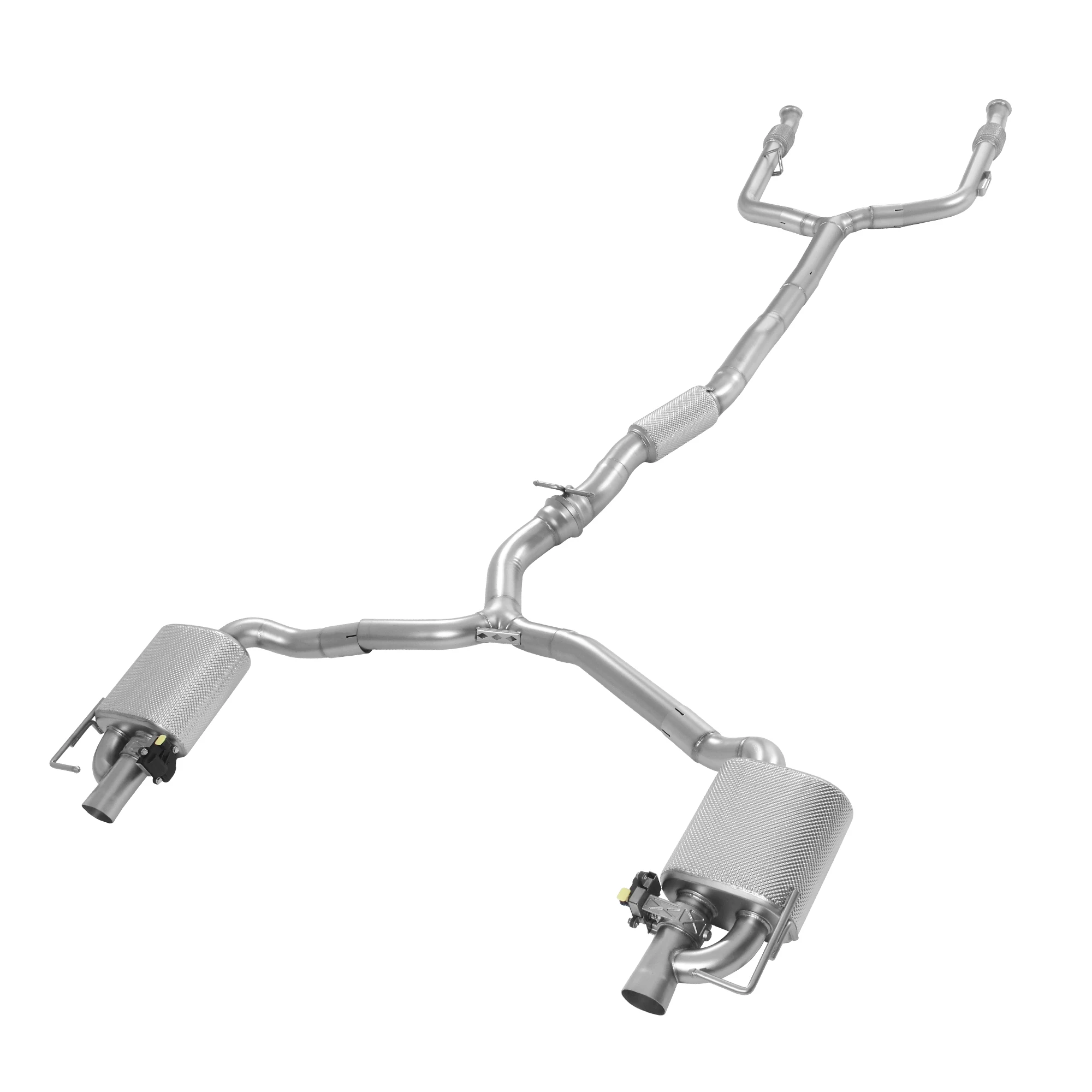 Выхлопная газовая система для Mercedes Benz C43 W205 Die auspuffgase des automobils tangens sind durch das