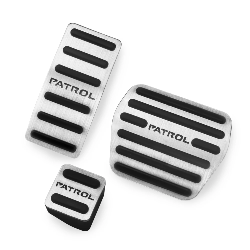 

Для Nissan Patrol Y62 2010-2014 2015 2016 2017 2018 2019 2020 2021 2022 2023 автомобильные педали акселератора и тормоза, накладка, аксессуары