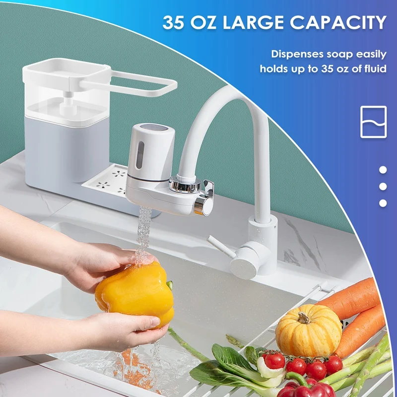 JFBL горячий дозатор жидкости держатель губки вешалка для полотенец чаша мытья