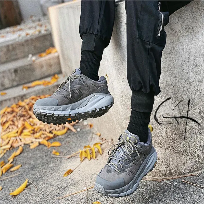 Hoka Kaha Low GTX waterproof and skid-proof hiking shoes for men and women