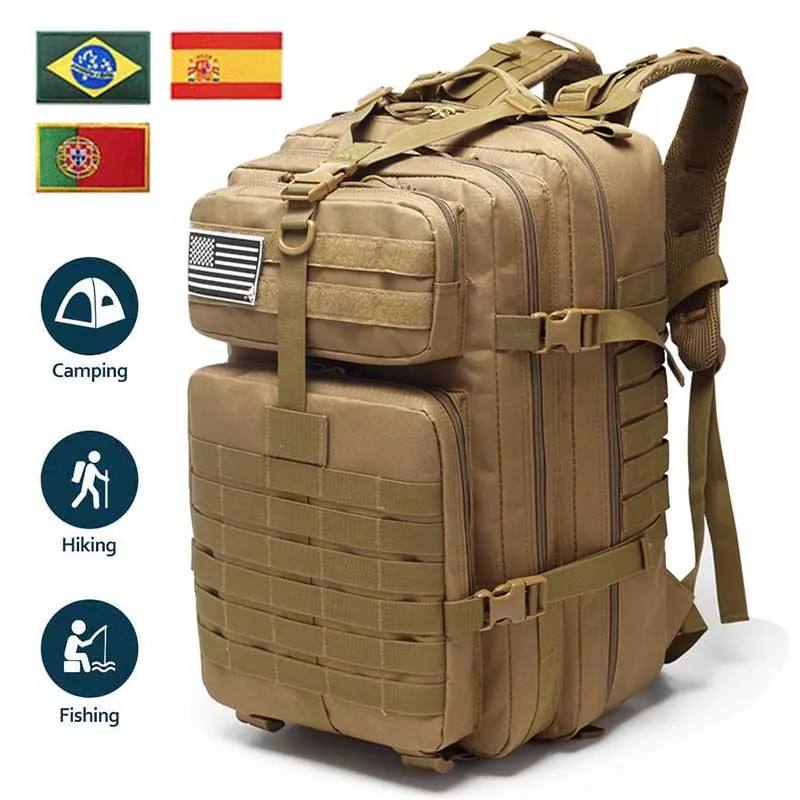

30L/50L Outdoor Waterproof Cycling Camouflage Army Tactical Rucksack Outdoor Softback Camping Fishing Bag Hiking Hunting Pack
