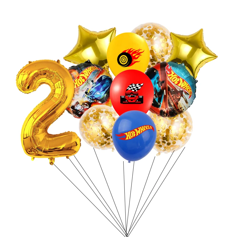 Горячие колеса воздушный шар Гоночная машина телефон колесо шарик в клетку