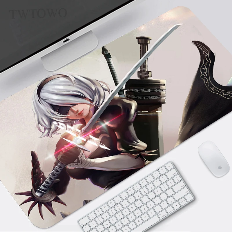 

Коврик для мыши Nier Automata 2b, пикантный игровой коврик XL для компьютера и дома, новый коврик для мыши XXL, коврик для мыши, коврик для клавиатуры, о...