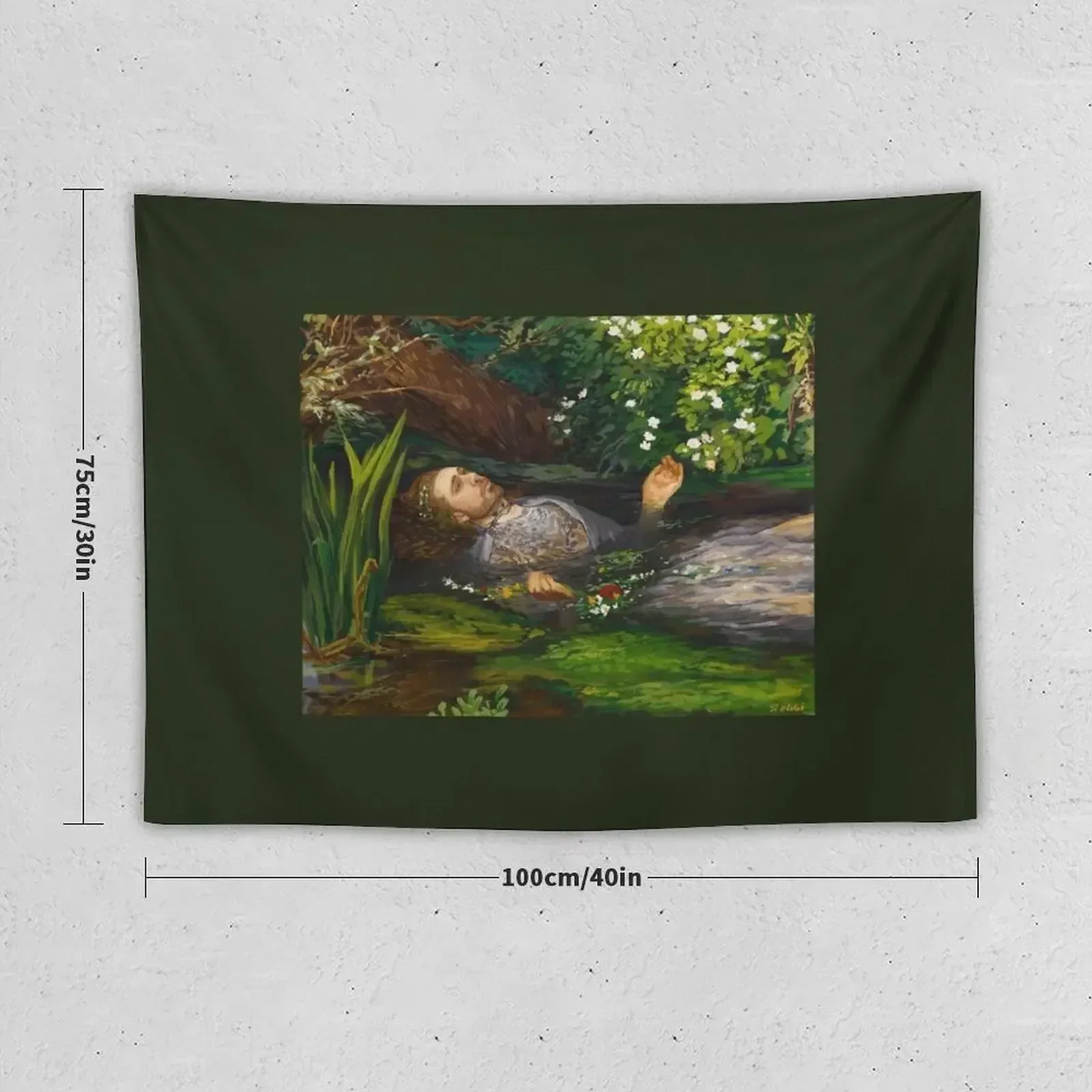 Офелия но сделал это хуzier гобелен украшение на стену эстетический декор для