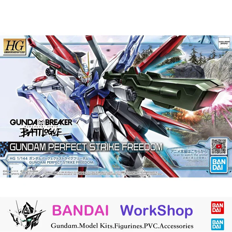 Оригинальная Боевая фигурка Bandai 1/144 HGGB Gundam Breaker Battlogue Gundam, идеальная фотофигурка, набор моделей
