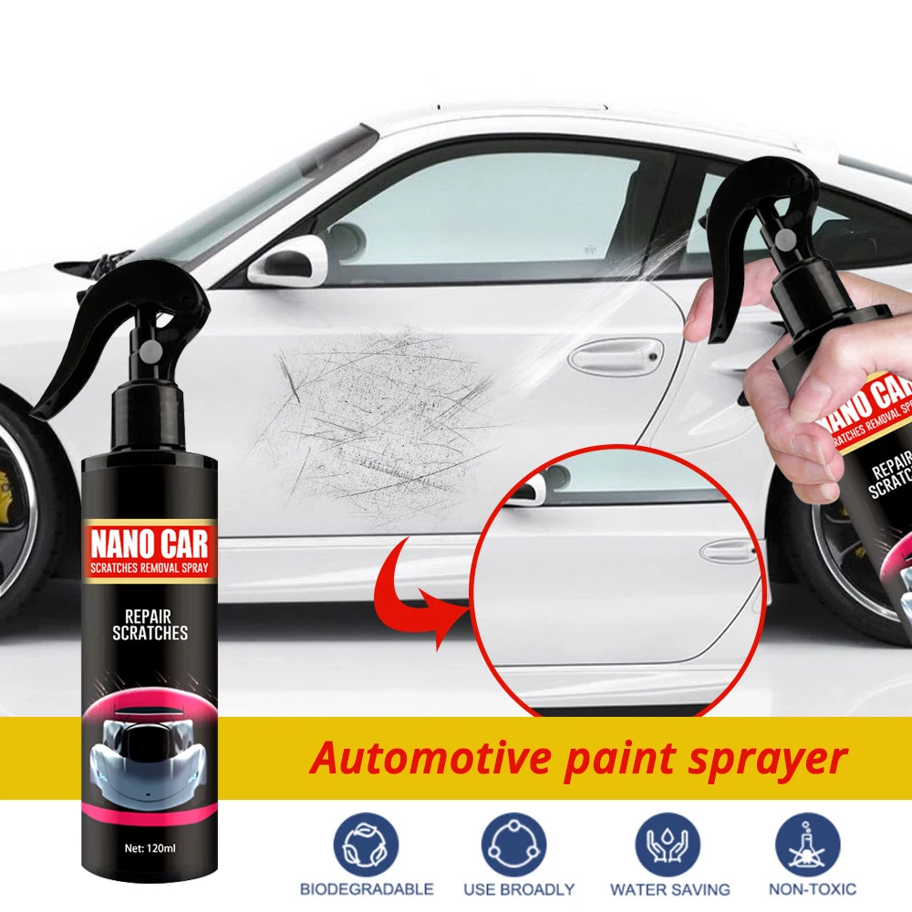 

120ml Nano Car Scratch Removal Spray Repair Nano Spray Scratches Car Scratch Repairing Polish Spray Car Ceramic Coating