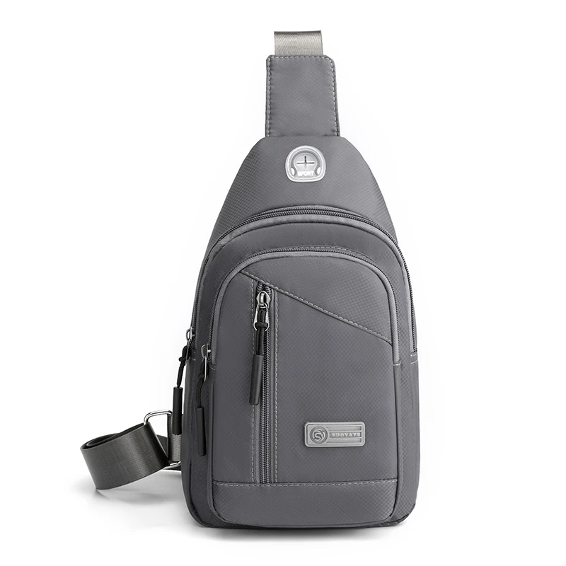 

Waist Shoulder Fashion Crossbody Pack Casual Chest Fabric Bag Chest Men's Bolsa Nylon Stylish Simple Bag Packs Bag Bag Men's