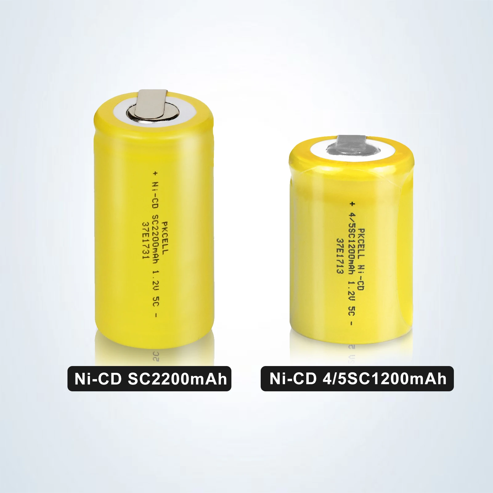 Аккумуляторная батарея PKCELL Sub C 1 2 в 2200 мАч 20 шт