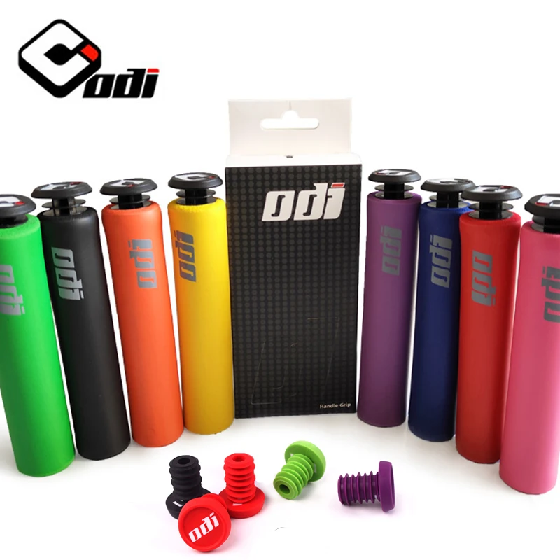 

ODI Soft Handlebar Grips Sweat-Absorption Non-slip MTB Grip Ultralight Comfortable Bicycle Grip Road Mountain Bike Accessories