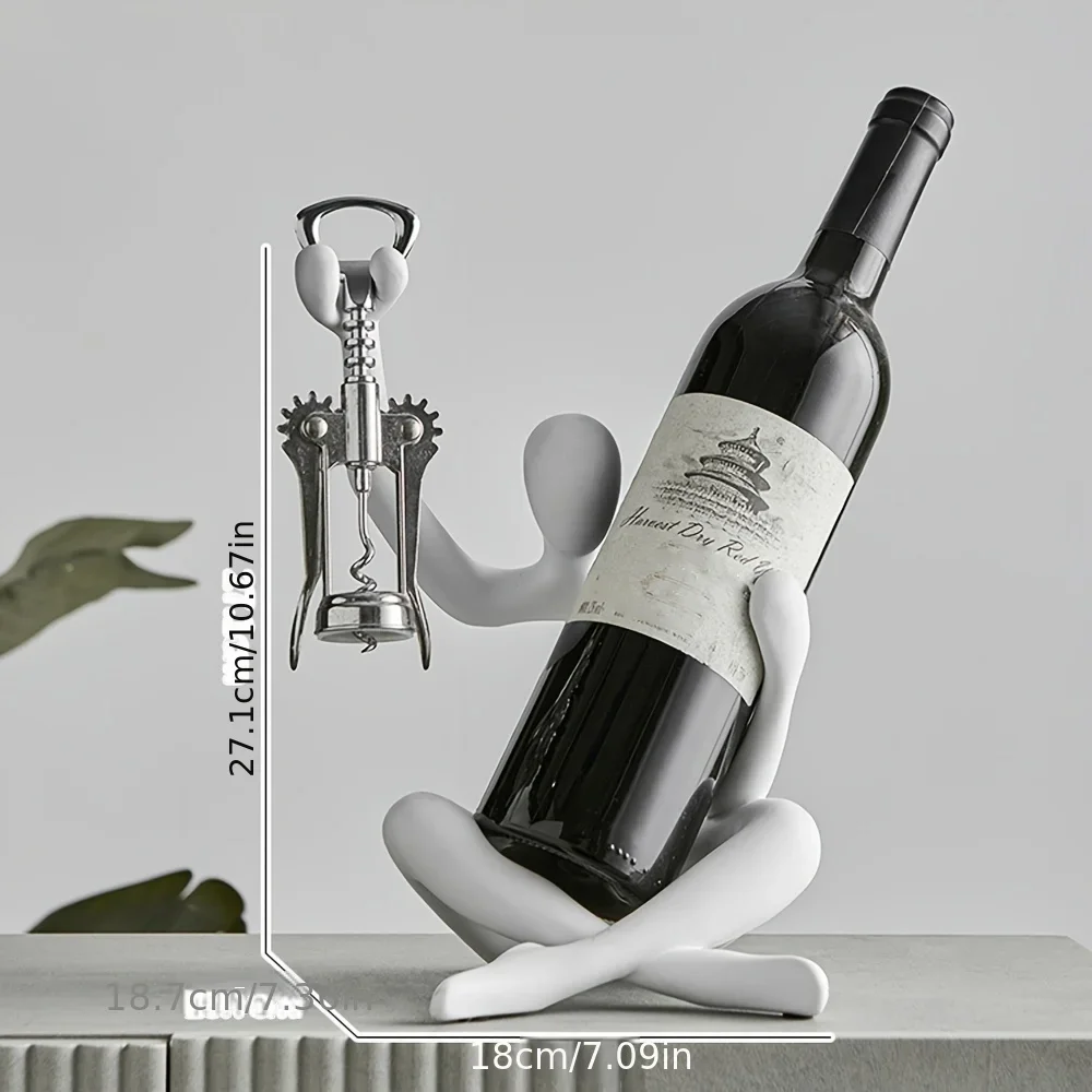 

Абстрактный персонаж подставка для вина