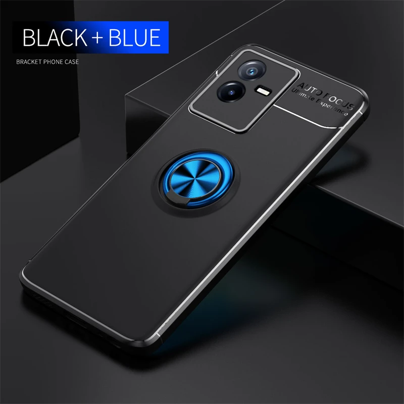 For VIVO T2x Case for VIVO T2x Cover Capa Rubber Armor TPU New Protector Ring Silicone Bumper Cover For VIVO T2 T2X Case