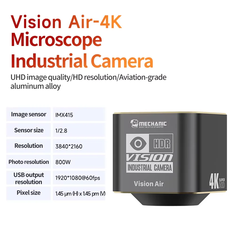 

Механическая микроскопическая камера Vision/Air/Pro