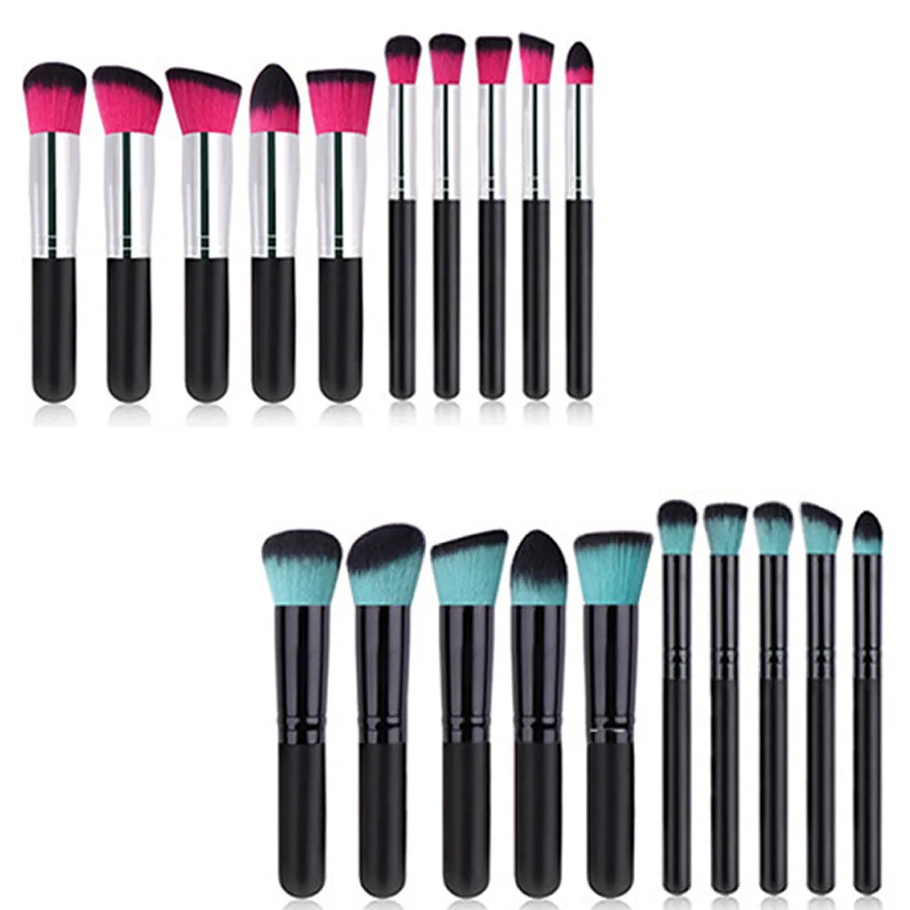 

10 шт., набор мягких пушистых кистей для макияжа