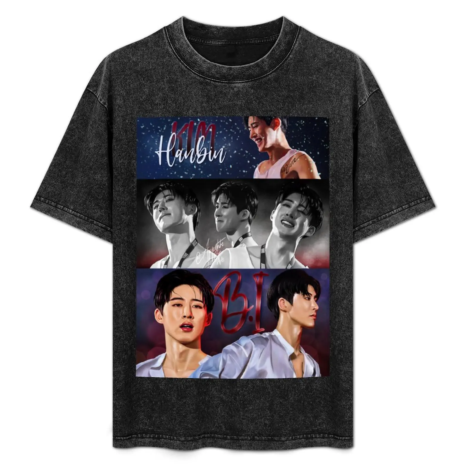 Kim Hanbin / B.I футболка хлопок |