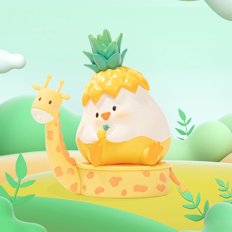 

Vicky Rookie, серия овощей и фруктов, модель, милая аниме-фигурка, подарок, коробка сюрпризов, милая искусственная игрушка, оригинал