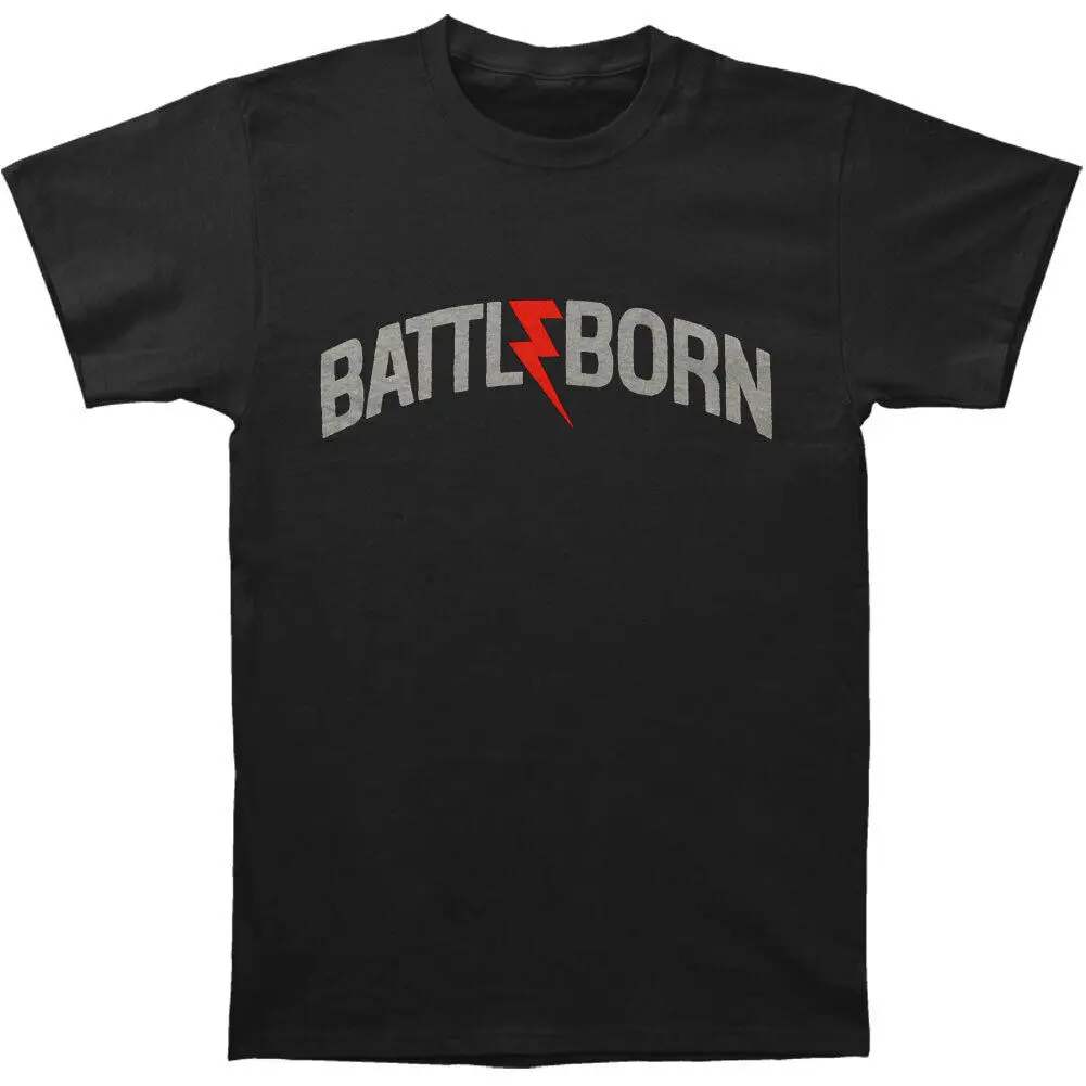 Мужская черная футболка средней длины с принтом &quotkiller Battle Born&quot