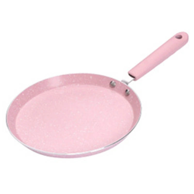 

6 Inch Pink Double-Use Melaleuca Cake Pan Pan Pan Nonstick Steak Crepe Pancake Omelette