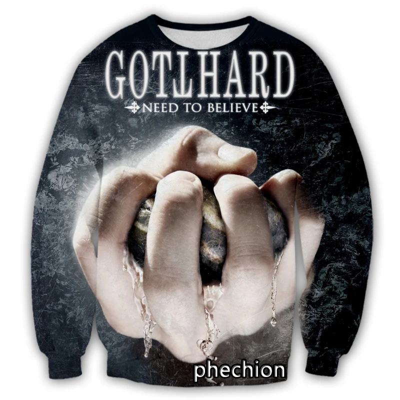 Новый Модный повседневный Свитшот phechion с 3D принтом для мужчин и женщин Свободный