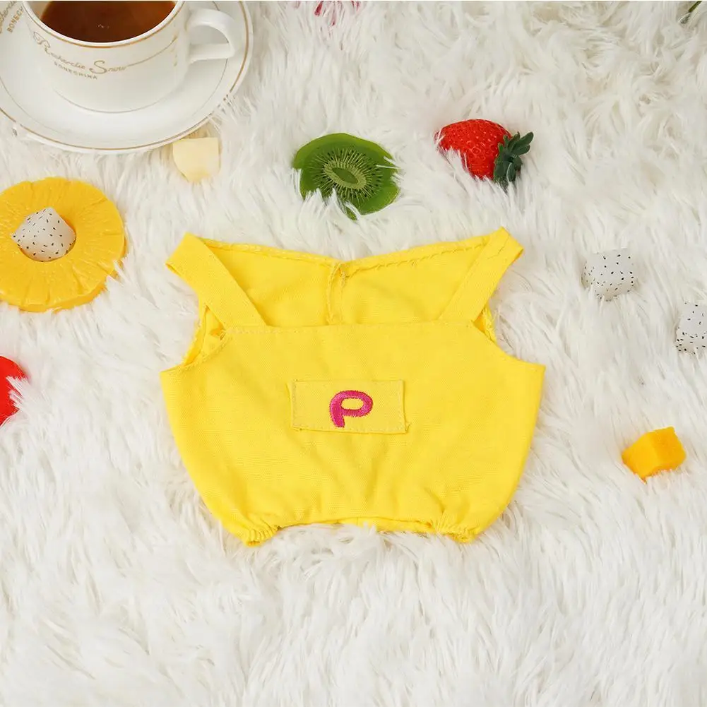 

30cm Baby Clothes With P Letter Strap Pink Star Shirt For 30cm Clothes Children Girl Toy Accessories U3t3