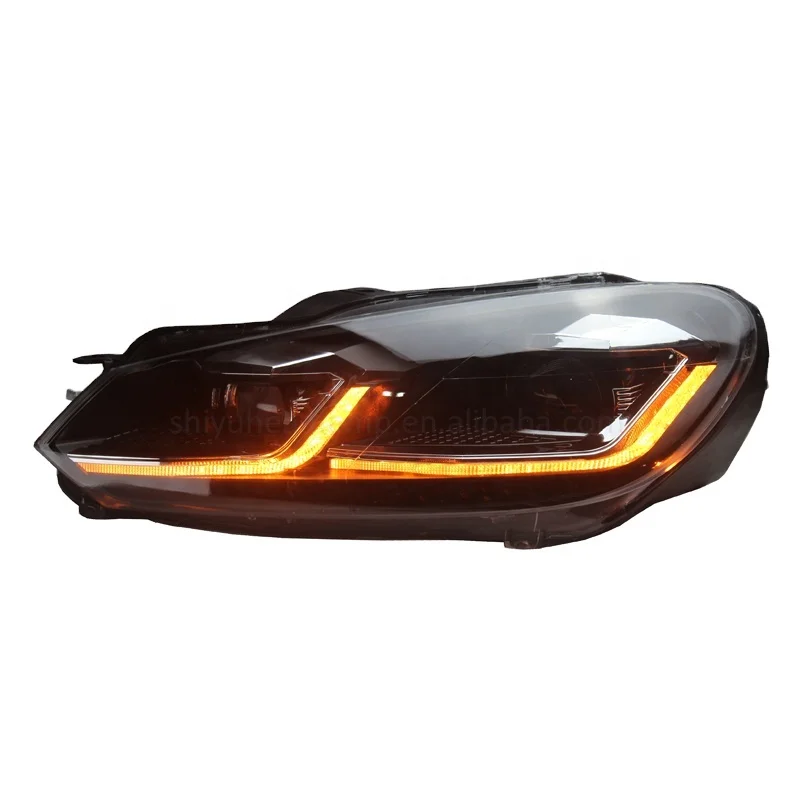 

apply toSHIYU 2020 unique car modified headlamp upgrade head light for Golf 6 e-mark