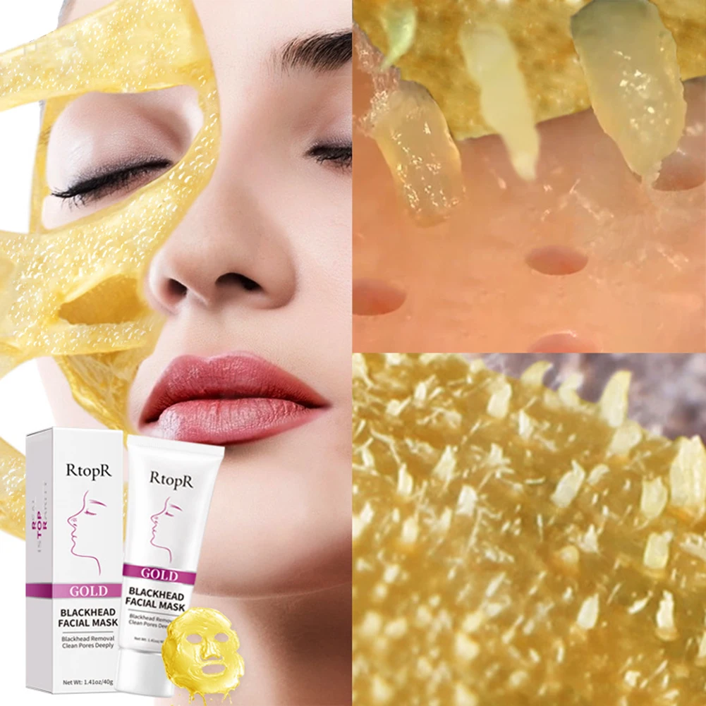 

Rtopr Blackhead Remover Mask Paste Exfoliate Shrink Pores Deep Cleansing Skin Care Beauty Cosmetic Tool for Smooth Skin