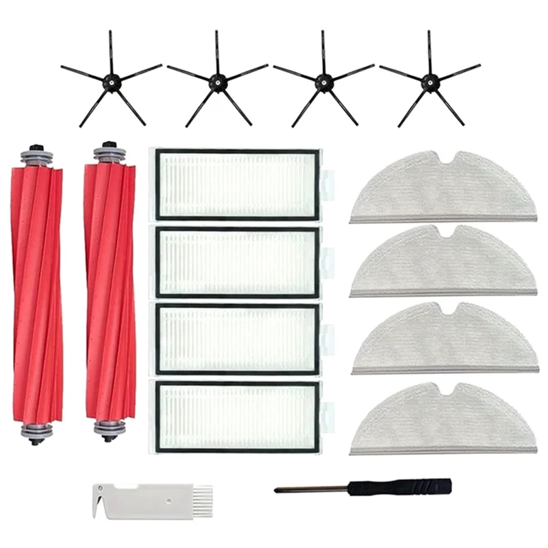 Для Xiaomi Roborock Q7 Max Max+ Plus T8 Hepa-фильтр Основная боковая щетка Швабра Ткань