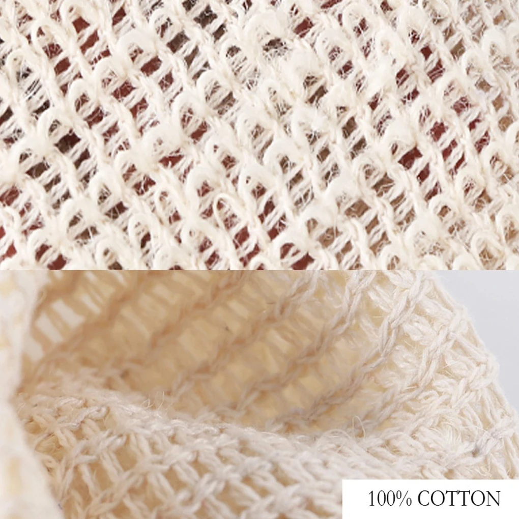 

10 Pieces Linen Foaming Net Portable Reusable Non-slip Skin Bath Mesh Bag Indoor House Bathroom Foam Maker Supplies