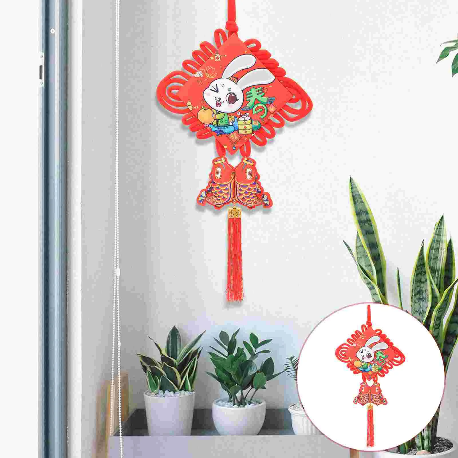 

Chinese Year New Pendant Housewarming Ornament Traditional Gift Decoration Decor Style The Rabbitfestival Springcrafts Home
